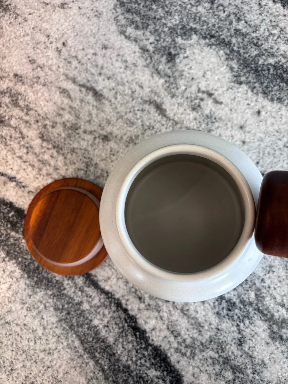 Hearth & Hand with Magnolia Coffee Canister with Wooden Lid and Spoon Holder